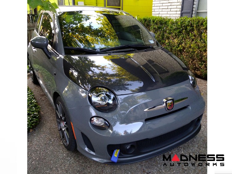 FIAT 500 Carbon Fiber Hood
